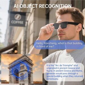 Wireless Headset Glasses - New in box